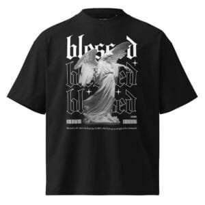 Blessed Oversized Tee - Black