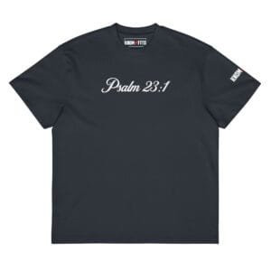 Psalm23 Box Tee - Dark