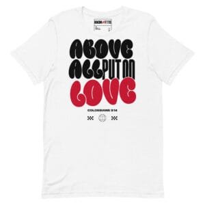 Put On Love Tee - White