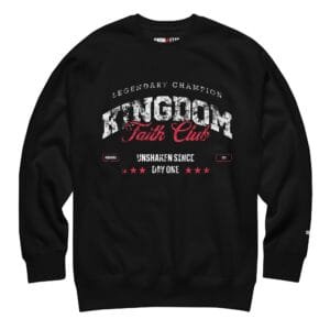 Kingdom Faith Club Sweatshirt - Fire Red