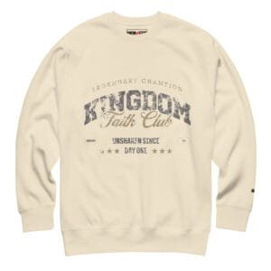 Kingdom Faith Club Sweatshirt - Cave Stone